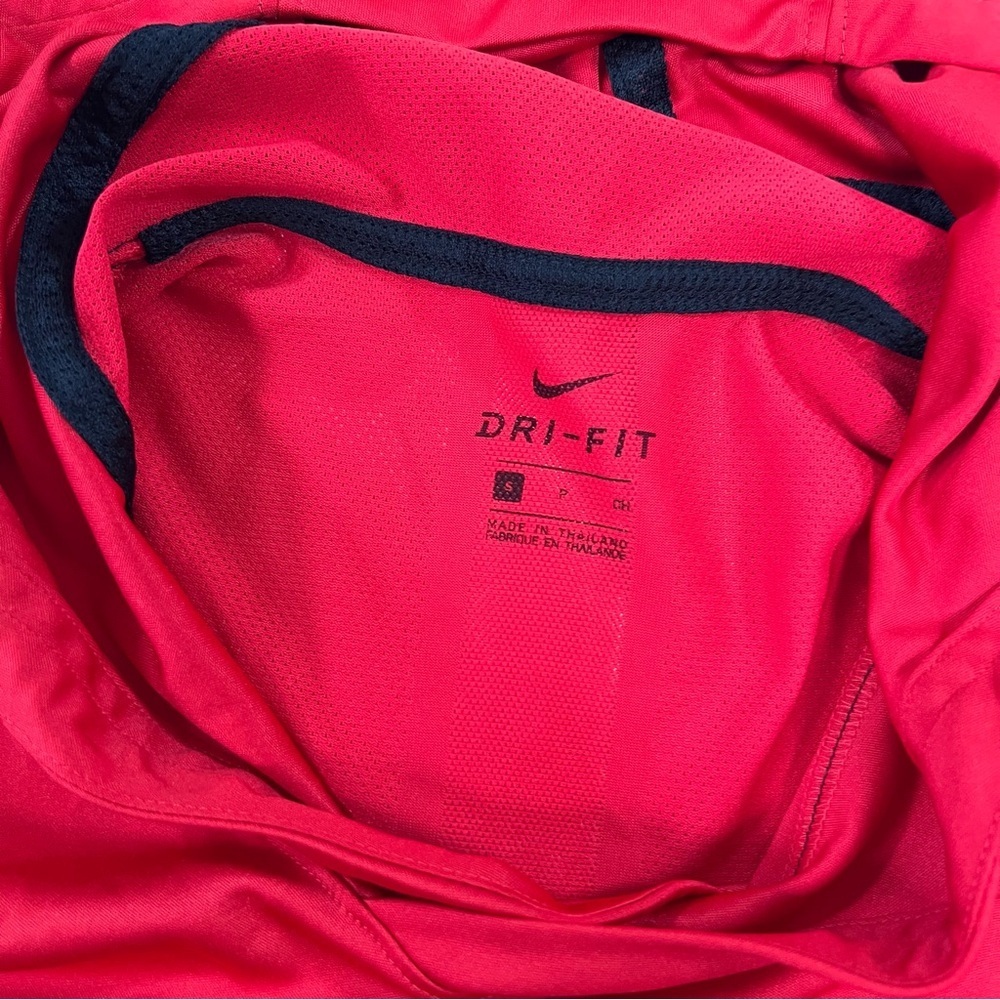 ♠️Nike Elite Hoodie Men’s Small | Red Pullover Sweatshirt PTP 21" | Preowned - Picture 5 of 6